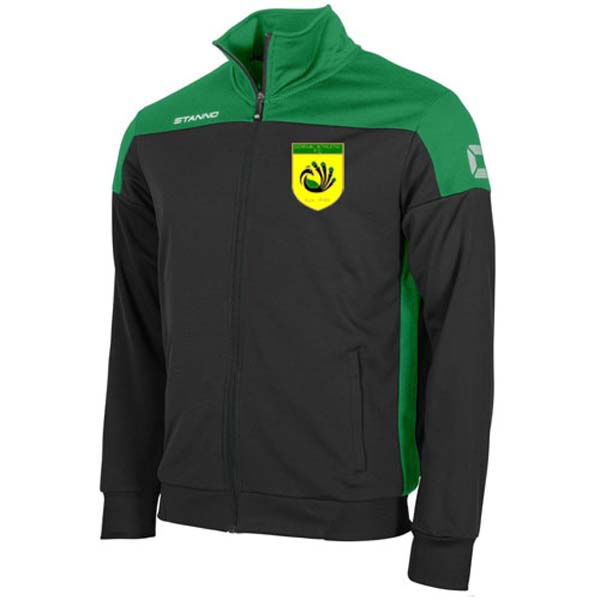 Gornal Athletic Pride Full Zip Track Jacket Black/Green Thumbnail